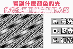 準到靠北！看到什麼顏色的光代表你是哪種高智能人類