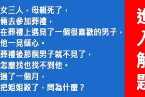 FBI經典測試！考驗你的智力！ 