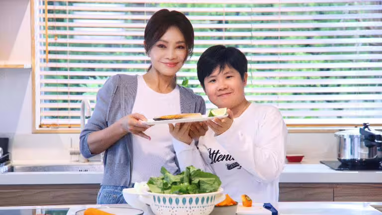 Rita大讚兒子很乖巧,是來報恩的。(圖/艾迪昇提供) Rita大讚兒子很乖巧,是來報恩的。(圖/艾迪昇提供)