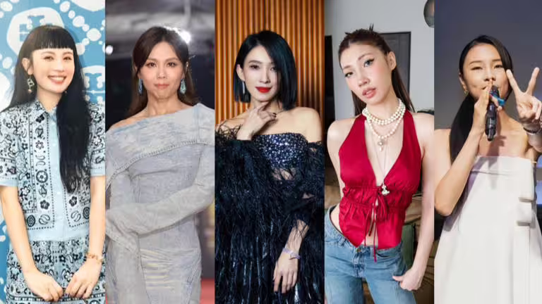 魏如萱(左圖起)、蔡健雅、戴佩妮、Karencici以及陳忻玥角逐金曲36華語歌后。(圖/翻攝自臉書) 魏如萱(左圖起)、蔡健雅、戴佩妮、Karencici以及陳忻玥角逐金曲36華語歌后。(圖/翻攝自臉書)
