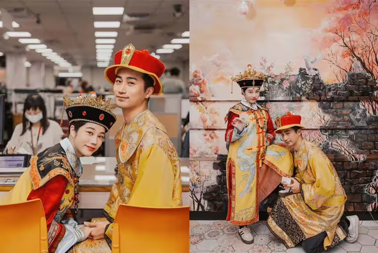 荒姨甜讚老公。(圖/翻攝自IG @hhhuangyiii) 荒姨甜讚老公。(圖/翻攝自IG @hhhuangyiii)