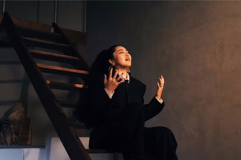 鄭雙雙以首張專輯《Time》入圍金曲獎最佳新人獎。(聲音的卡夫卡提供) 鄭雙雙以首張專輯《Time》入圍金曲獎最佳新人獎。(聲音的卡夫卡提供)