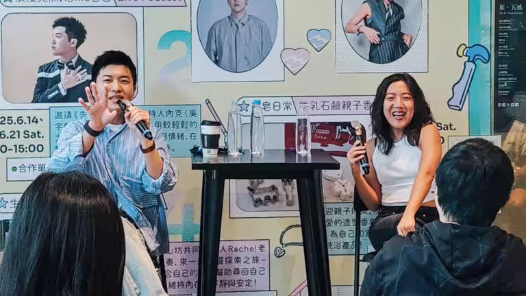 李竺芯想看牛肉麵店。(圖/杰思國際娛樂提供) 李竺芯想看牛肉麵店。(圖/杰思國際娛樂提供)