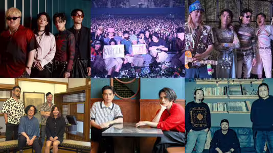 第36屆金曲獎入圍最佳樂團獎。(圖/趙世平攝、華納音樂提供、翻攝自美秀集團臉書、TVBS、張哲鳴攝、三立電視提供) 第36屆金曲獎入圍最佳樂團獎。(圖/趙世平攝、華納音樂提供、翻攝自美秀集團臉書、TVBS、張哲鳴攝、三立電視提供)