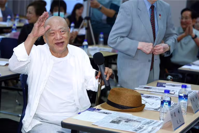 凌峰6日公開現身。(鄧博仁攝) 凌峰6日公開現身。(鄧博仁攝)
