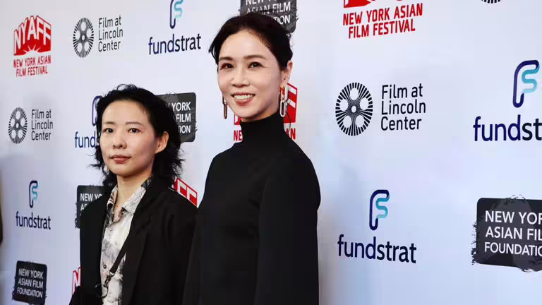 謝盈萱與導演簡莉穎一起出席紐約亞洲影展。(圖/天地合娛樂提供) 謝盈萱與導演簡莉穎一起出席紐約亞洲影展。(圖/天地合娛樂提供)