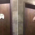 哪個才是男廁？廁所驚見「大象、長頸鹿」分不清　內行解答瞬間懂了