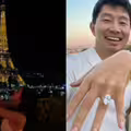 快訊／《尚氣》劉思慕巴黎求婚成功！ 台裔女友曬「超大鴿子蛋」鑽戒放閃