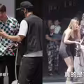 街頭攝影大叔竟是男神影帝！狂遭路人拒絕 一脫口罩網全嚇壞