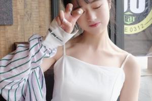 甜美乖巧韓版小背心