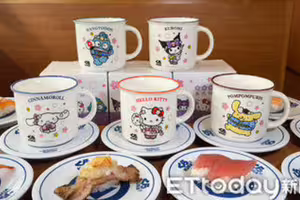 藏壽司x三麗鷗滿額加碼送馬克杯 首波3款6/16登場