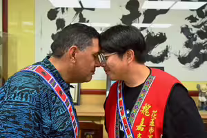 花蓮市長鼻吻毛利匠師！跨國海洋文化交流啟動