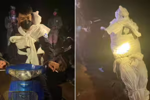 發現無名屍！好心男「綁身上」騎7公里運下山　低調曝原因