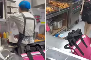 「一人炸雞店」訂單爆滿 店員壓力爆表崩潰大哭 「一人炸雞店」訂單爆滿 店員壓力爆表崩潰大哭