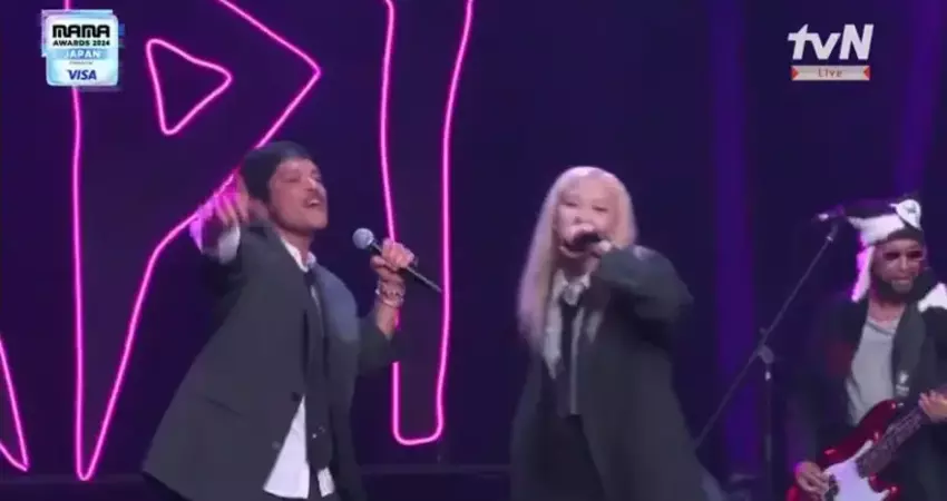 MAMA／《APT.》表演來了！觀眾嗨翻