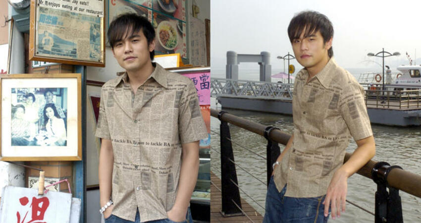 「她」在淡水阿給招牌照片比周董還大 求搭順風車：可以也換照嗎