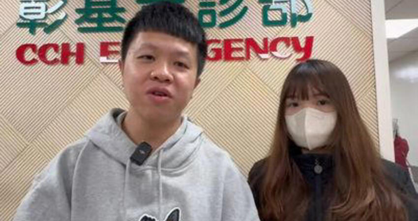 氣爆後跪地CPR！天使情侶現身還原恐怖現場 還要感謝神秘白髮人