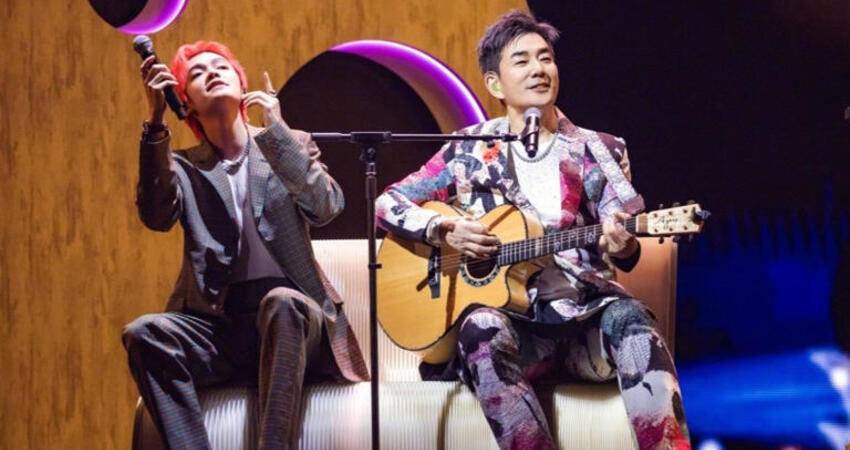 任賢齊唱一半！大咖影帝帶愛妻朝聖拋飛吻 他揭2人深厚交情