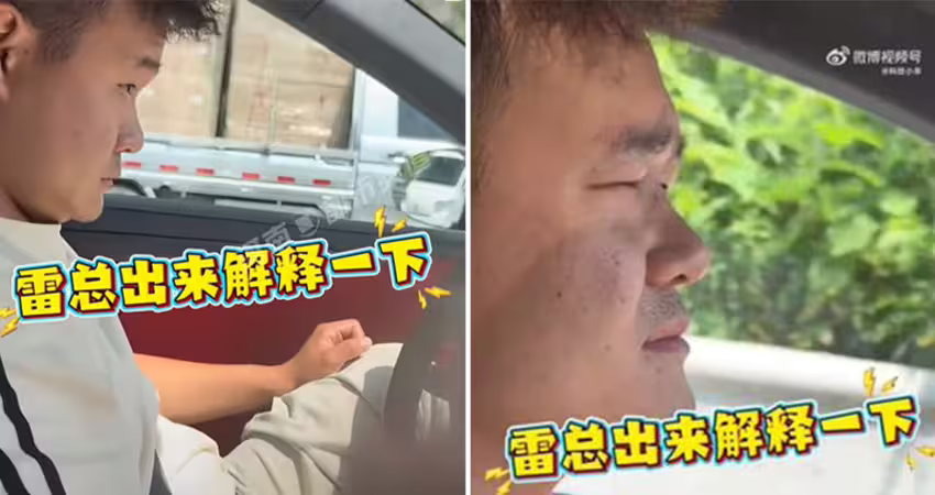 他開小米電動車狂被誤判「眼睛沒睜開」　崩潰：很用力睜眼了