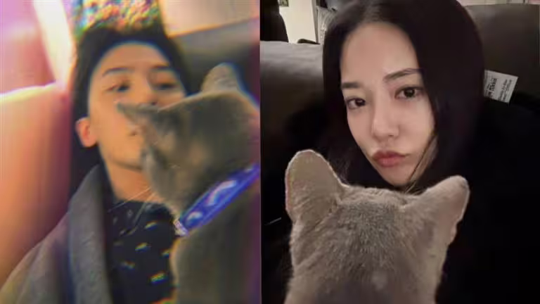 李周妍發出的自拍照遭懷疑是在GD家中。(圖/翻攝自nate) 李周妍發出的自拍照遭懷疑是在GD家中。(圖/翻攝自nate)