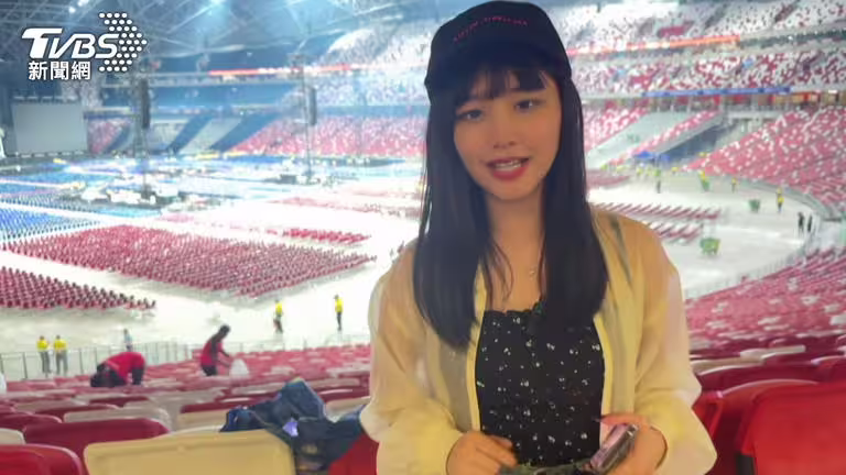 TVBS記者洪儀婷直擊女神卡卡新加坡演唱會(圖/TVBS) TVBS記者洪儀婷直擊女神卡卡新加坡演唱會(圖/TVBS)