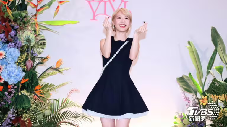 Lulu出席納豆婚禮。(圖/趙世平攝) Lulu出席納豆婚禮。(圖/趙世平攝)