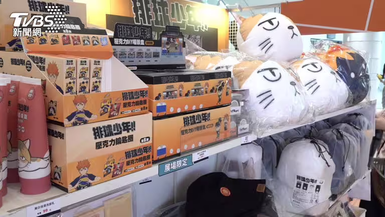快閃店內熱門商品。(圖/劉育駿攝) 快閃店內熱門商品。(圖/劉育駿攝)