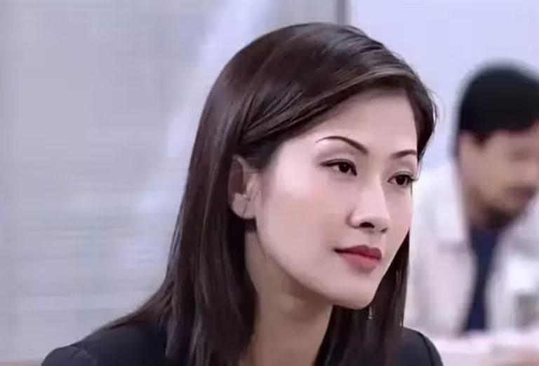 陳慧珊當年以優雅氣質深受觀眾喜愛。(圖/翻攝自微博) 陳慧珊當年以優雅氣質深受觀眾喜愛。(圖/翻攝自微博)
