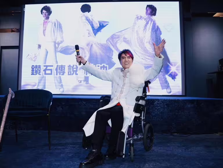 「鑽石歌王」林沖今年1月5日舉辦92歲慶生演唱會，7日傳出離世消息，享耆壽92歲。（陳俊吉攝）