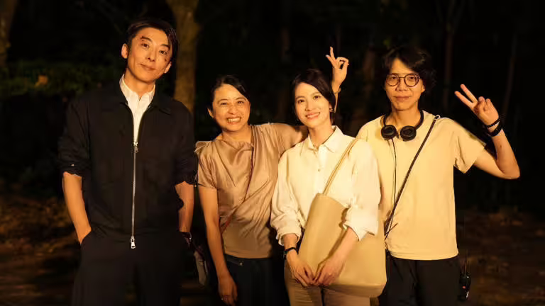 《零日攻擊》高橋一生(左起)、製作人鄭心媚、連俞涵、導演蘇奕瑄。。(圖/牽猴子提供) 《零日攻擊》高橋一生(左起)、製作人鄭心媚、連俞涵、導演蘇奕瑄。。(圖/牽猴子提供)