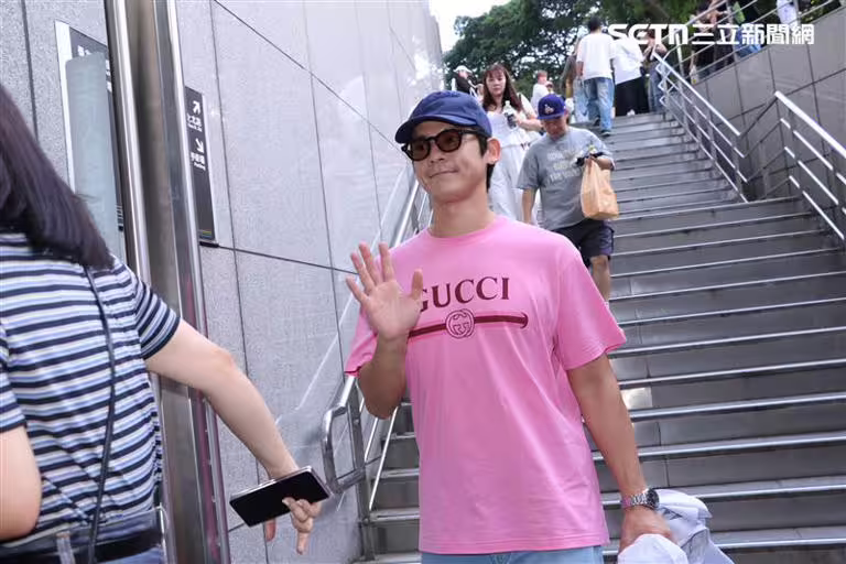林柏宏也到場參加GD演唱會。(圖/記者鄭孟晃攝影) 林柏宏也到場參加GD演唱會。(圖/記者鄭孟晃攝影)