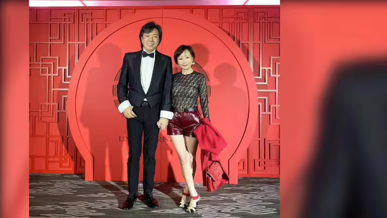 吳大衛(左)與左克蕙已經結婚超過35年,感情依舊甜蜜。(圖/左克蕙提供) 吳大衛(左)與左克蕙已經結婚超過35年,感情依舊甜蜜。(圖/左克蕙提供)