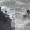 無視警告坐海邊岩石　男遭海浪捲走慘了