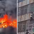 鞋廠嚴重大火！多人被困頂樓　傷亡情況曝光