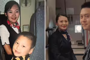 幼時找超美空姐合照！15年後「兩人飛機上重逢」 他卻已經不是普通乘客