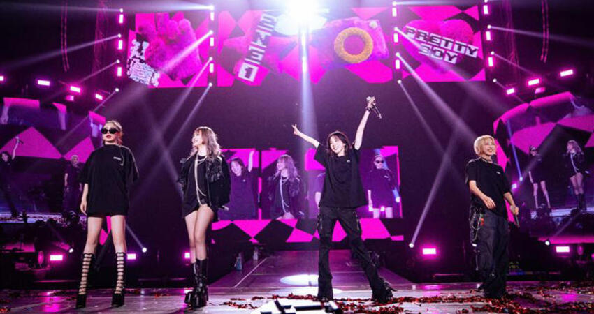 2NE1睽違8年合體來台飆唱「洗腦代表作」 BOM用中文甜喊：想我嗎