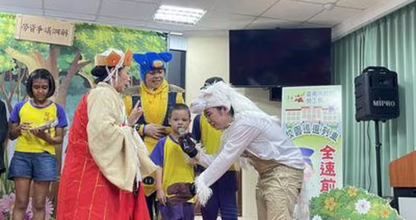 用戲劇說法令！ 台南勞工局校園巡演第二場龍崎國小登場