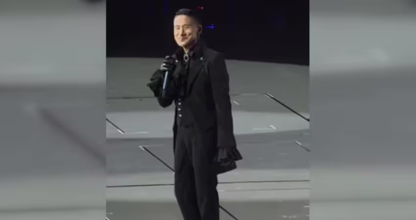 演唱會插曲！GD遇男粉「暴衝上台」 張學友澳門遭中國粉絲打斷：講普通話