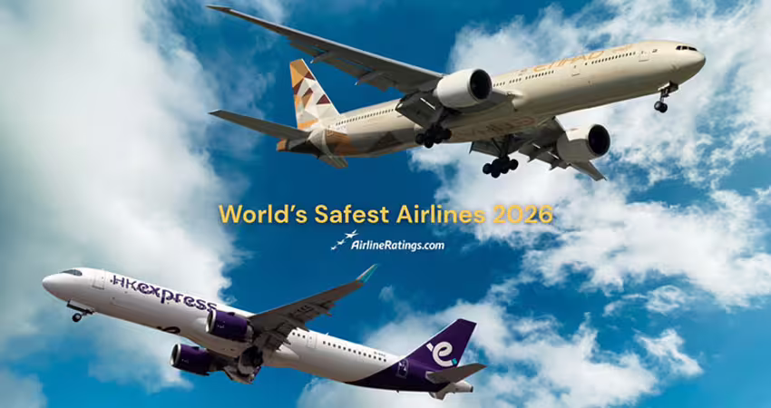 2026「最安全航空」評選出爐！台灣兩公司上榜