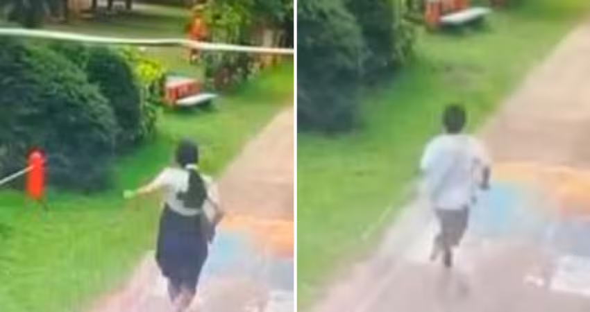 小三男童「拿開山刀」追殺女老師！畫面曝光
