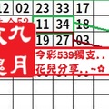 【九月玫瑰】12月24日今彩539..獨支..花兒分享..~✿