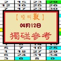 【啞叫獸】「今彩539」04月12日 獨碰參考~試試看~