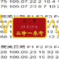 2017心動報碼-╭09/29╯伍二零專區今彩心水報~2中1參考。