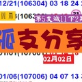 今彩539-02月02日有可能開ㄟ孤支~彩色斑馬精彩分享版!!