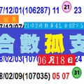 彩色斑馬拼連莊06月18日今彩合數孤支一級棒內!