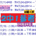 chchlin閃閃兩版六合ＰＫ賽09月29日★☆左一顆右一顆~