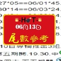 【HOT】2017「六合彩」06月13日 尾數參考!!