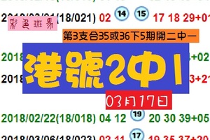 2018港號2中1分享版!!彩色斑馬準7版六合彩參考衝唉!