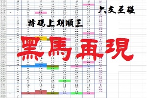 【一五八】12月01日黑馬再現~隨機版路 特馬 互碰