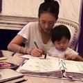 章子怡2歲女兒近照長相簡直是汪峰複製粘貼
